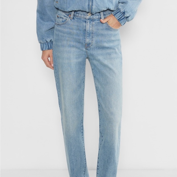 NEW Aritzia The '90s Sculpt Mid-Rise Straight Jean - Picture 3 of 5